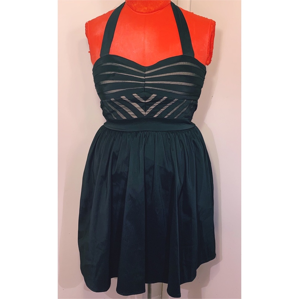 City Triangles Halter Cocktail / Homecoming Dress